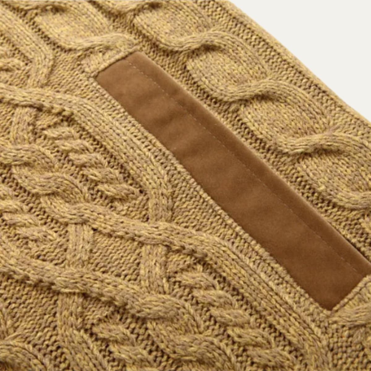 The Maplewood Men’s Winter Fleece Lined Wool Cardigan