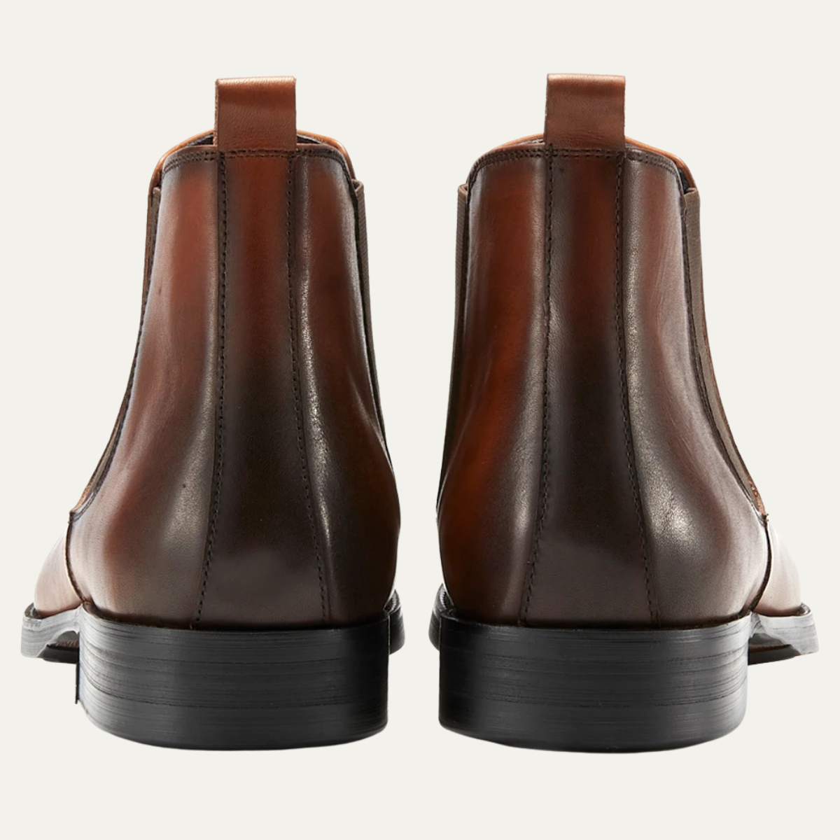 The Kirkwall Men's Polished Leather Smart Chelsea Boots