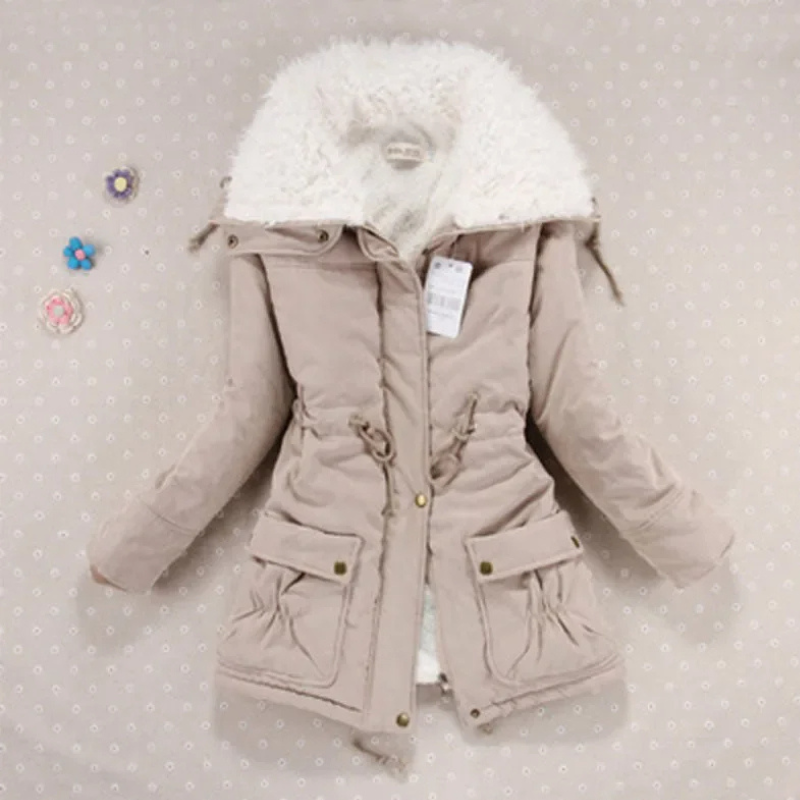 Riana | Women's Lightweight Winter Jacket with Fleece Lining and Drawstring
