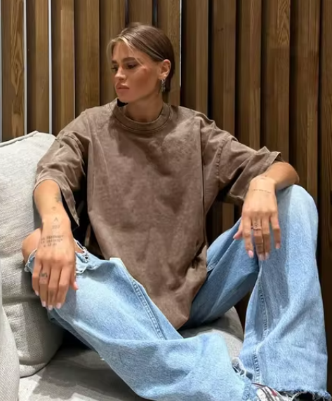 Alona | Women's Oversized Solid Colour Shirt – Effortless Style & Comfort