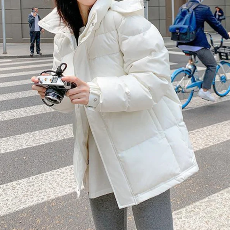 Liana | Women's Padded Winter Jacket with Hood