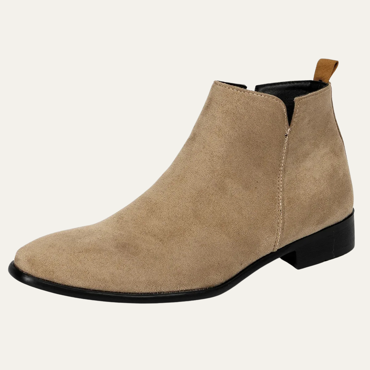 The Chantilly Men’s Elegant Leather Slip On Business Dress Ankle Boots