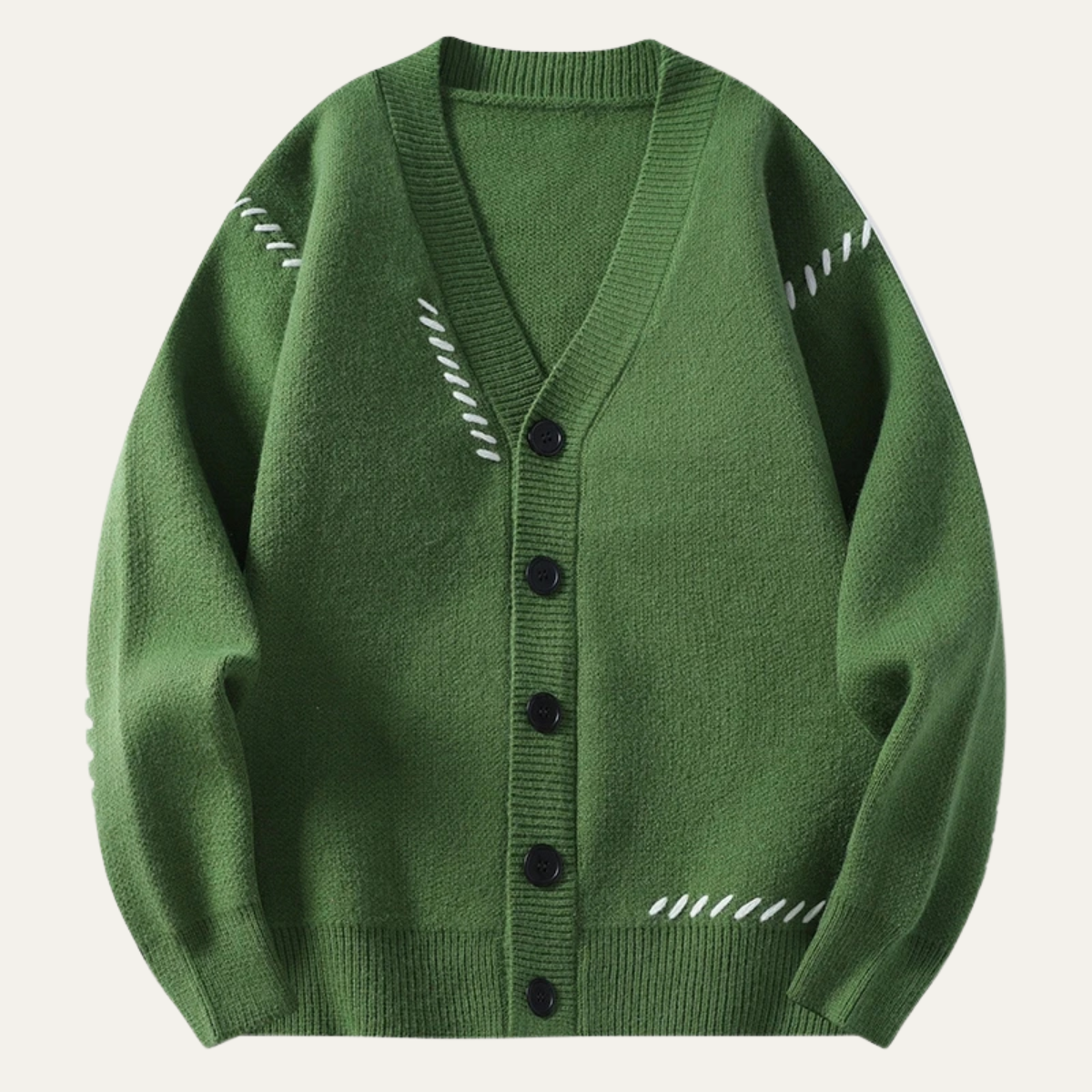 The Hawthorne Men’s Button Front Knit Cardigan Jumper