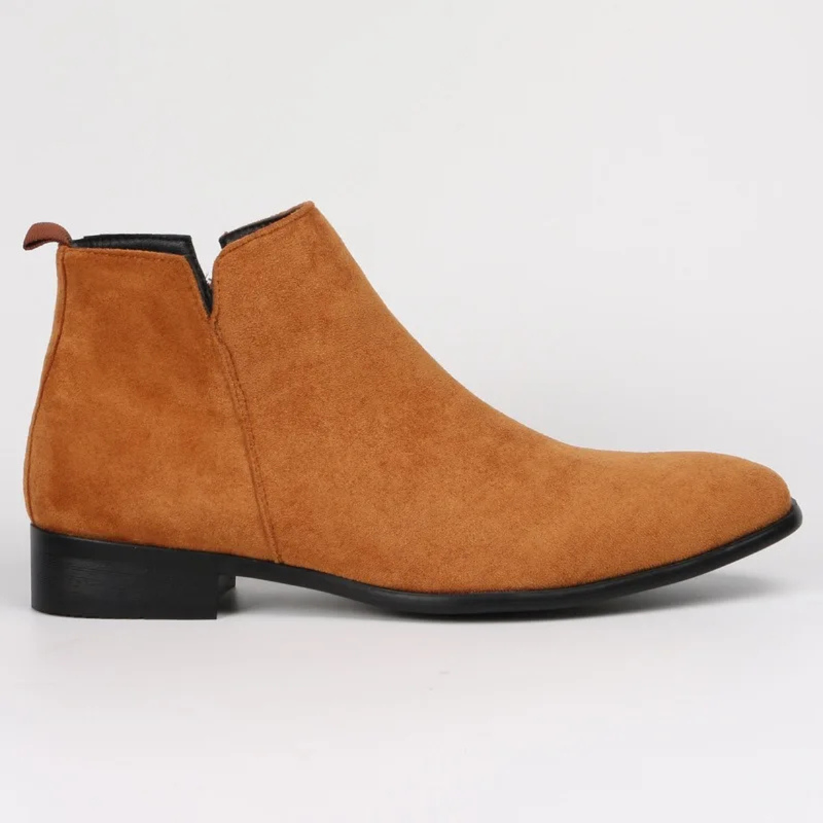 The Chantilly Men’s Elegant Leather Slip On Business Dress Ankle Boots