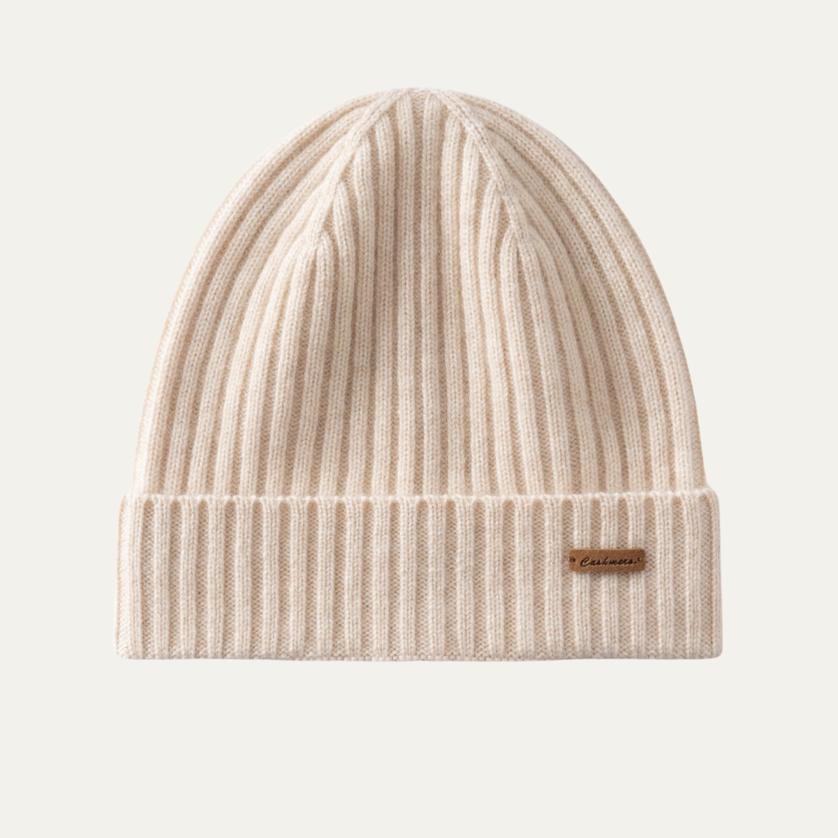 The Blackwell Men's Stylish Ribbed Knit Cashmere Beanie