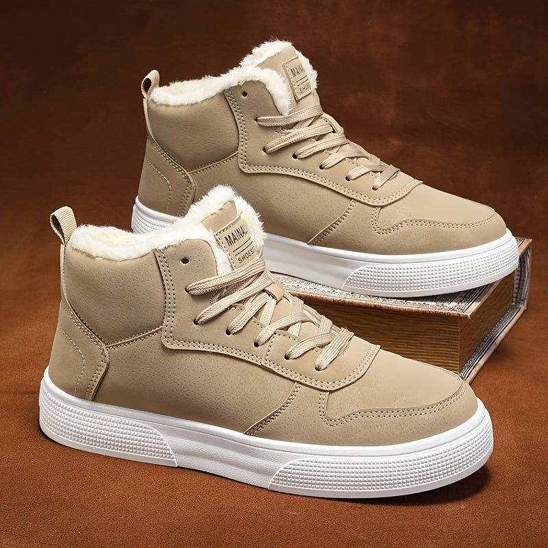 Yorick | Men’s High-Cut Winter Boots with Lace-Up Design and Warm Interior Lining