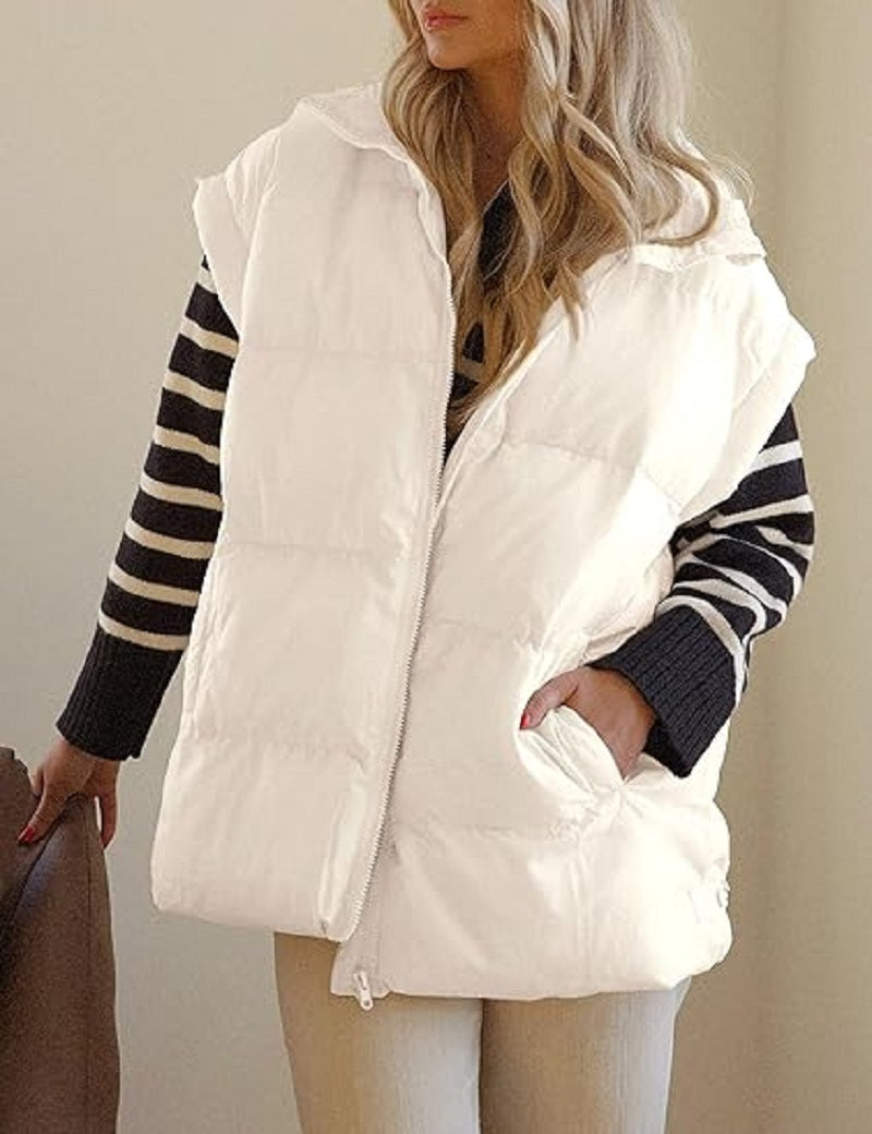 Kalina | Women's Quilted Winter Gilet with Zip Closure for Ultimate Comfort