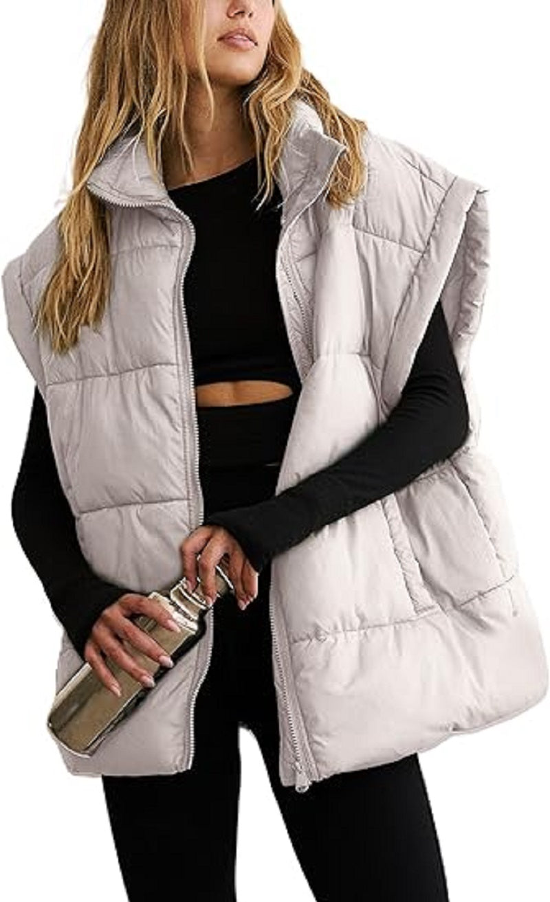 Kalina | Women's Quilted Winter Gilet with Zip Closure for Ultimate Comfort