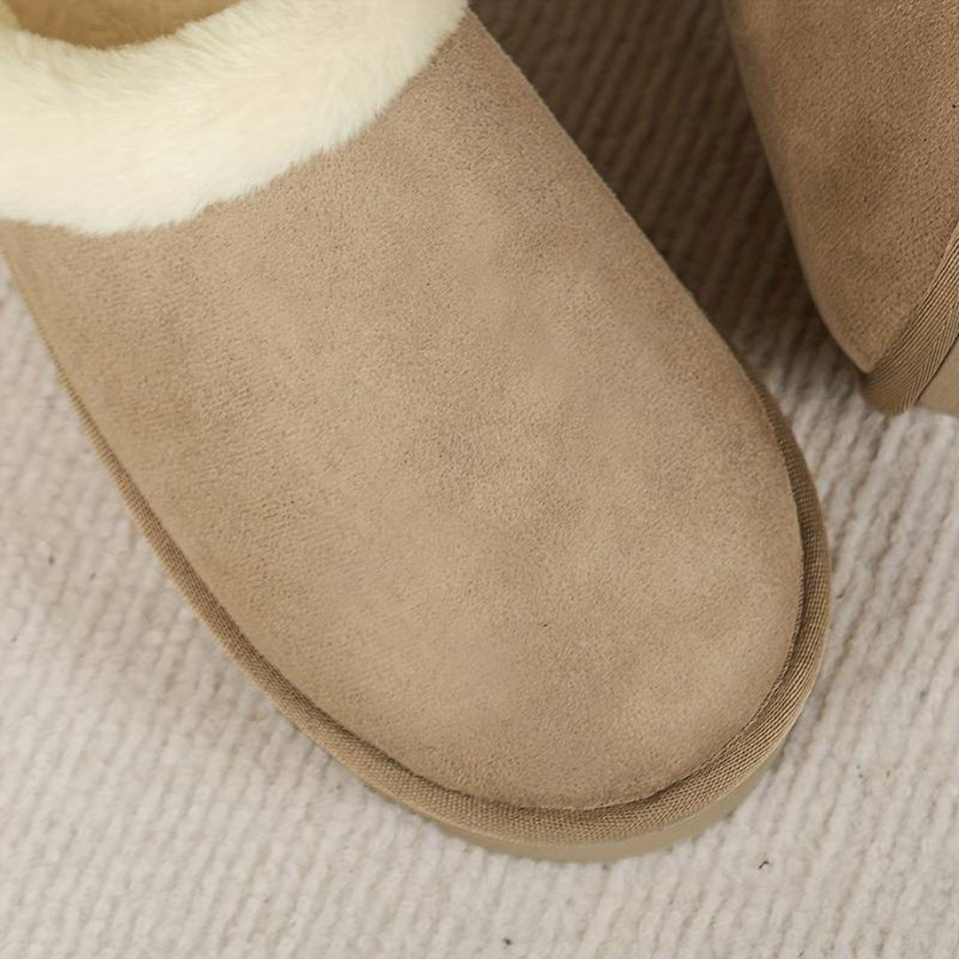 Beth | Women's Fleece Lined Slip-On Winter Mules