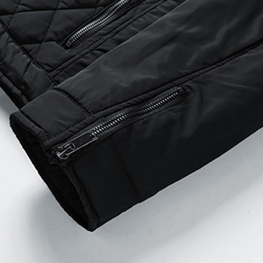 Farnwell | Men’s Slim Fit Quilted Lightweight Insulated Jacket with Zip Closure