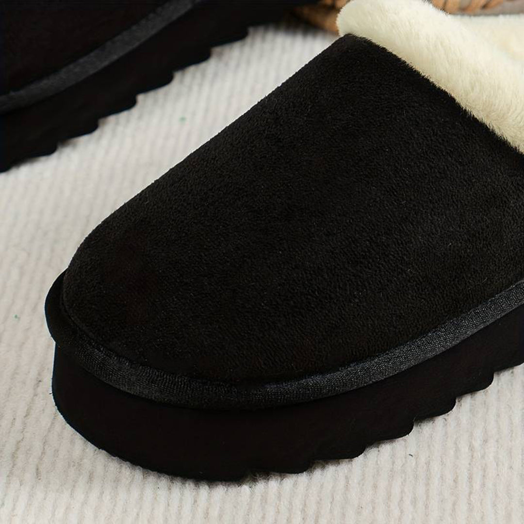 Beth | Women's Fleece Lined Slip-On Winter Mules