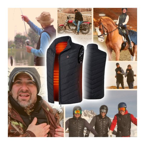 Nathan | Unisex USB Heated Winter Vest with Advanced Thermal Technology