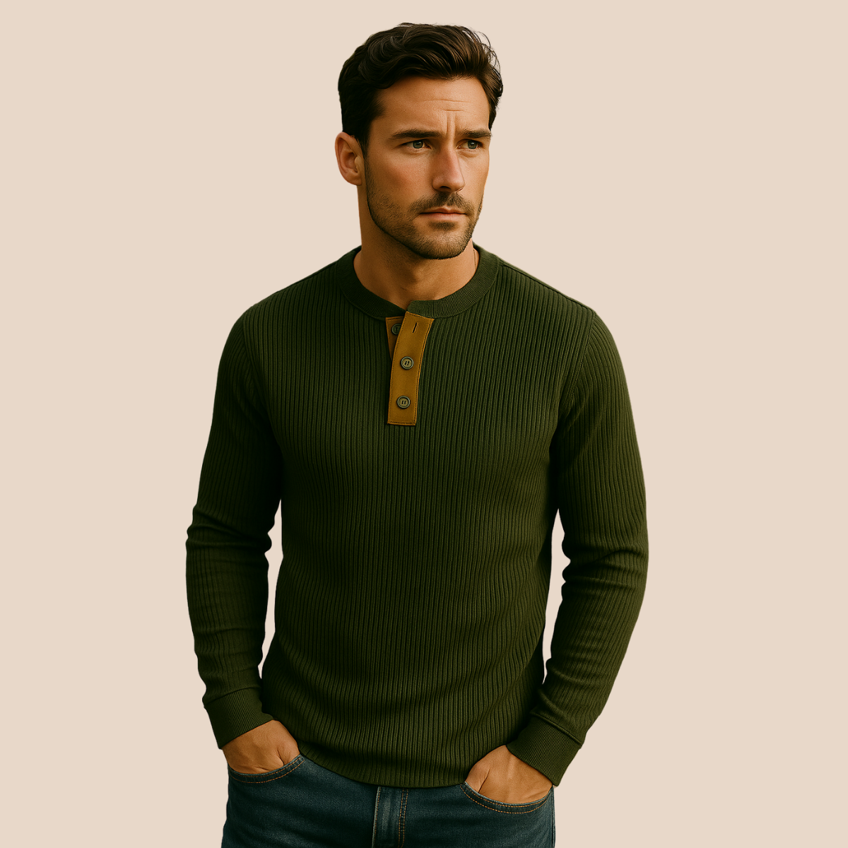The Cirencester Quarter Zip Jumper for Men