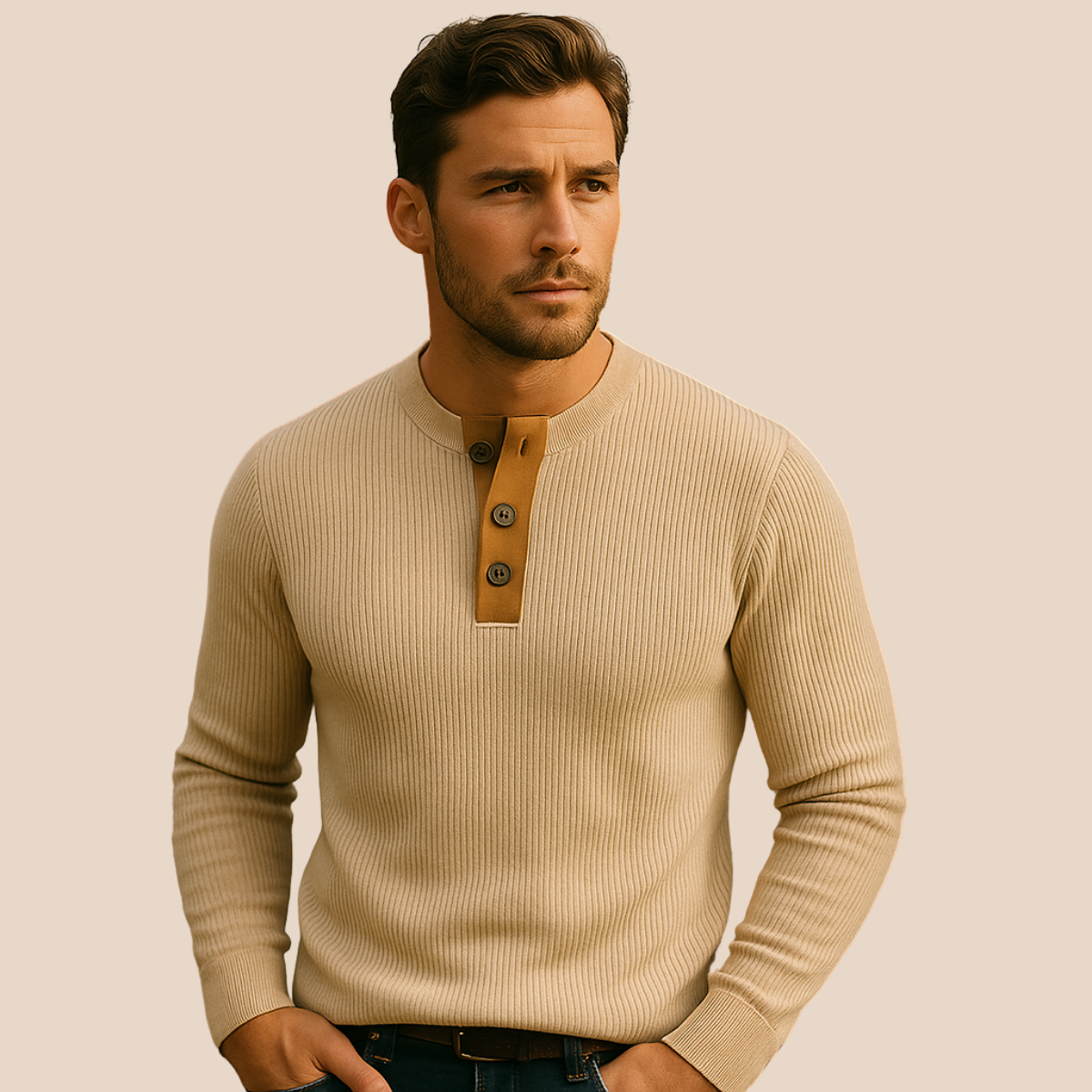 The Cirencester Quarter Zip Jumper for Men