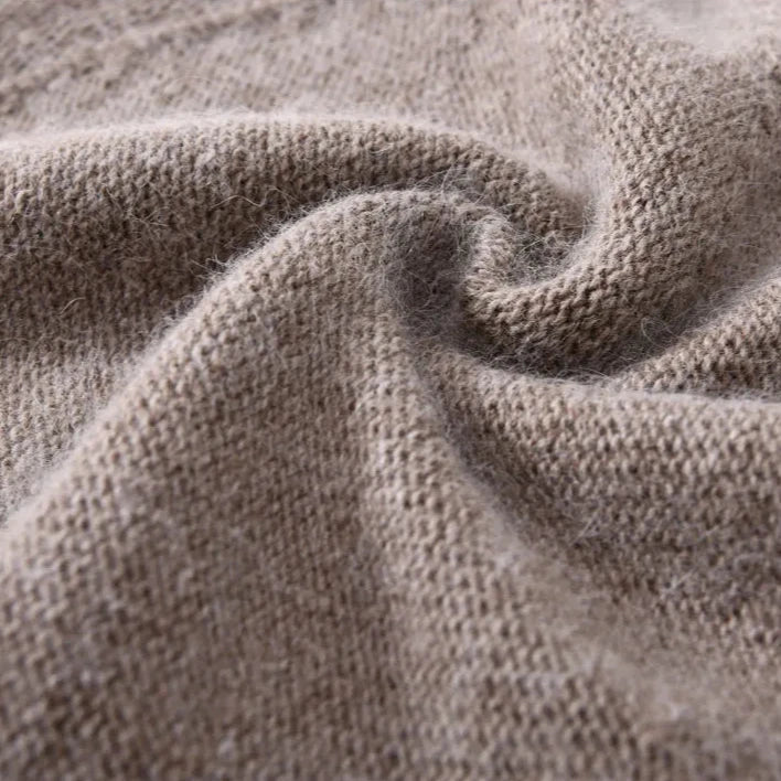 Cosima | Women's Solid Colour Cashmere Beanie - Soft and Warm Winter Hat