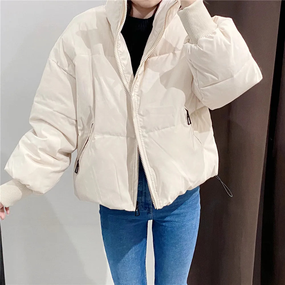 Leana | Women's Winter Jacket with Zip and Padded Lining