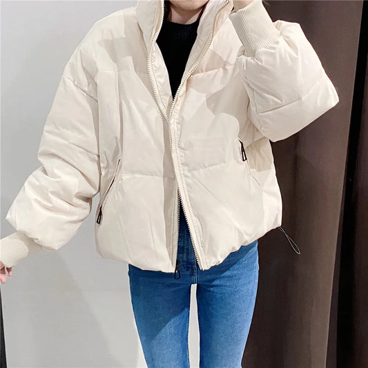 Leana | Women's Winter Jacket with Zip and Padded Lining