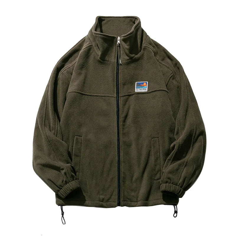 Edgar | Men’s Full-Zip Lightweight Cotton Jacket with Stand Collar