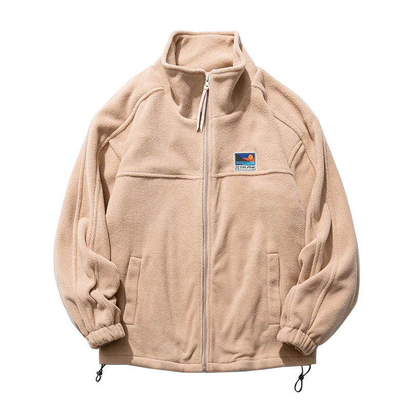 Edgar | Men’s Full-Zip Lightweight Cotton Jacket with Stand Collar