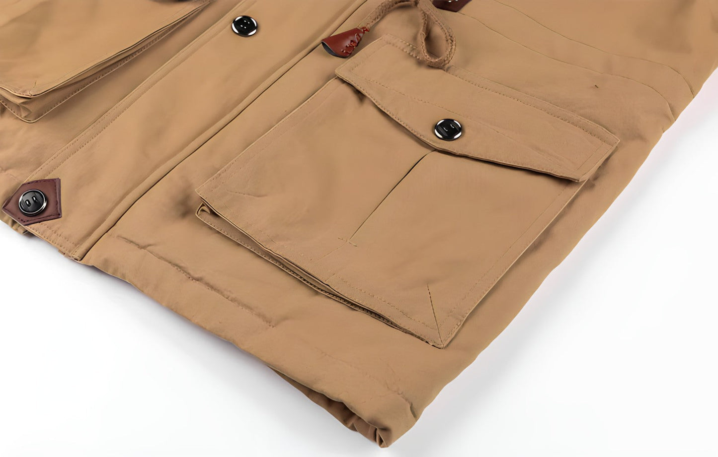 Cedric | Men’s Tactical Military-Style Multi-Pocket Jacket with Hood