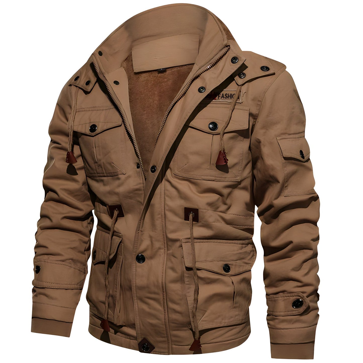 Holden | Men’s Full Zip Hooded Tactical Puffer Winter Jacket | Warm & Versatile