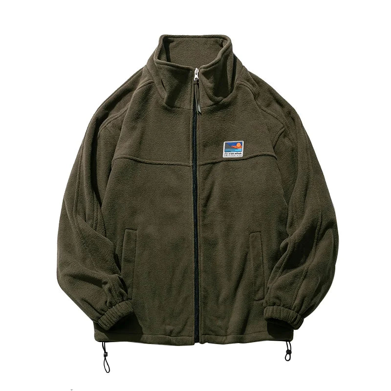 Edgar | Men’s Full-Zip Lightweight Cotton Jacket with Stand Collar