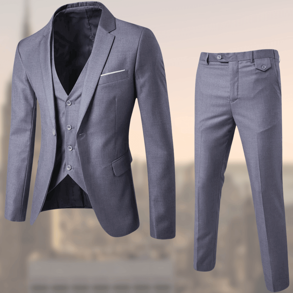 Falk | Elegant Men's Business Suit – Premium Two-Piece for Formal Occasions