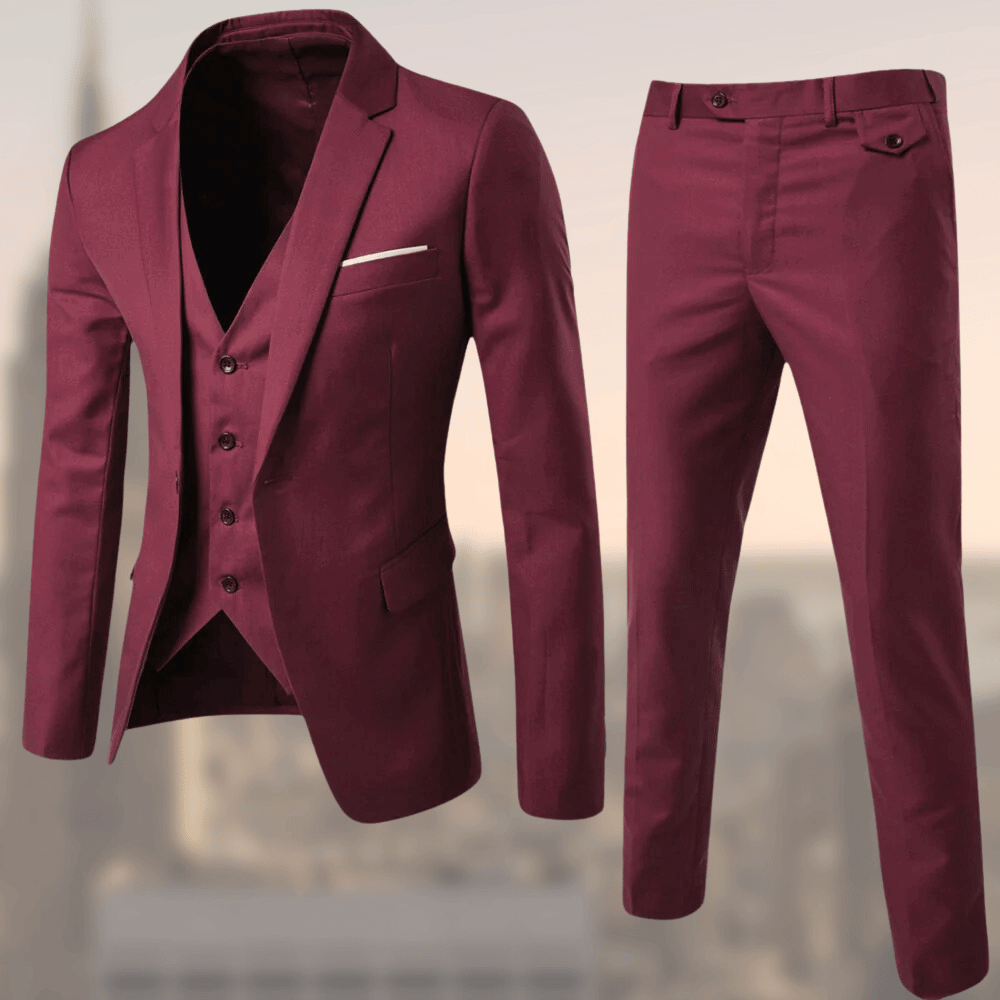 Falk | Elegant Men's Business Suit – Premium Two-Piece for Formal Occasions