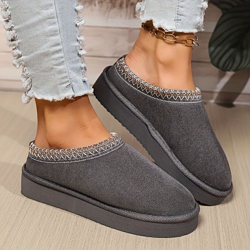 Mary | Women’s Cozy Indoor Mules Slippers with Non-Slip Sole