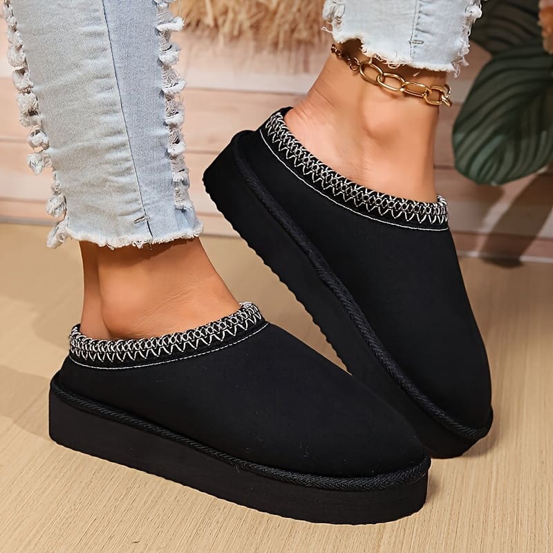 Mary | Women’s Cozy Indoor Mules Slippers with Non-Slip Sole