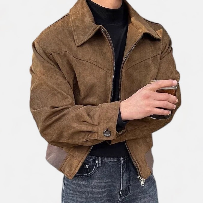 Daniel | Men’s Vintage Casual Zip Jacket for Everyday Wear