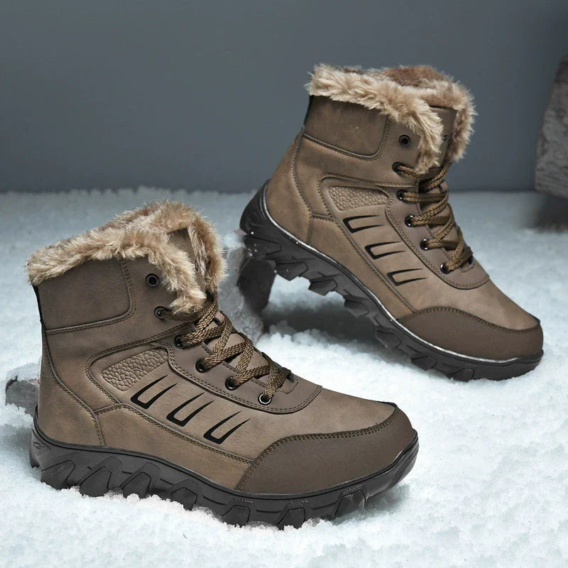 Elian | Men’s Premium Fur Lined Winter Boots