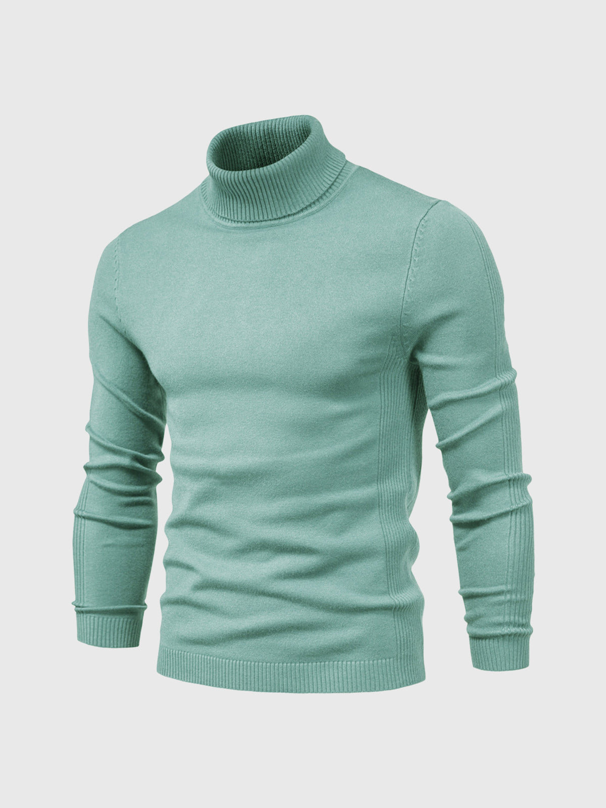 Raymond | Men’s Cotton Turtleneck Jumper – Elegant Solid Colour Sweater