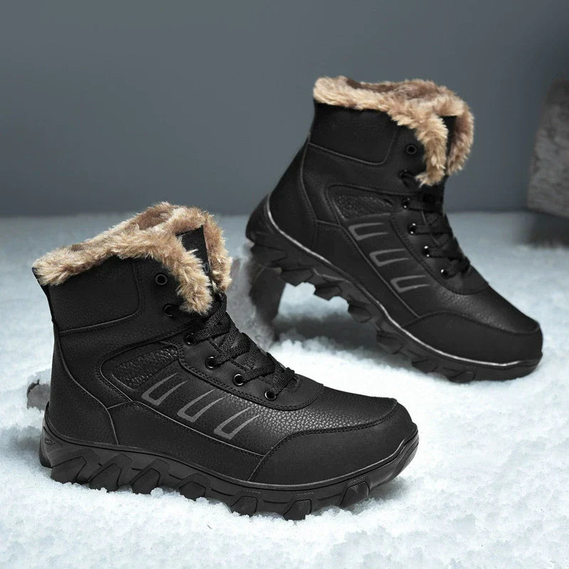 Elian | Men’s Premium Fur Lined Winter Boots