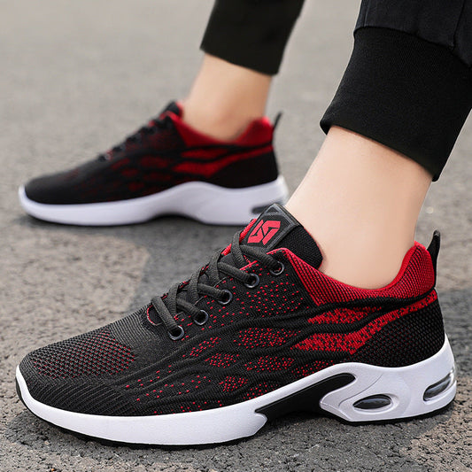 Juniver | Men’s Lightweight Athletic Trainers – Breathable Mesh – Cushioned Sole – Low Top Comfort