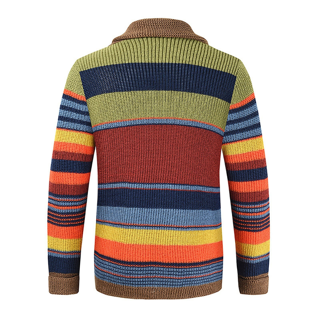 Ludwig | Men's Premium Wool Cardigan with V-Neck and Buttons – Versatile & Stylish