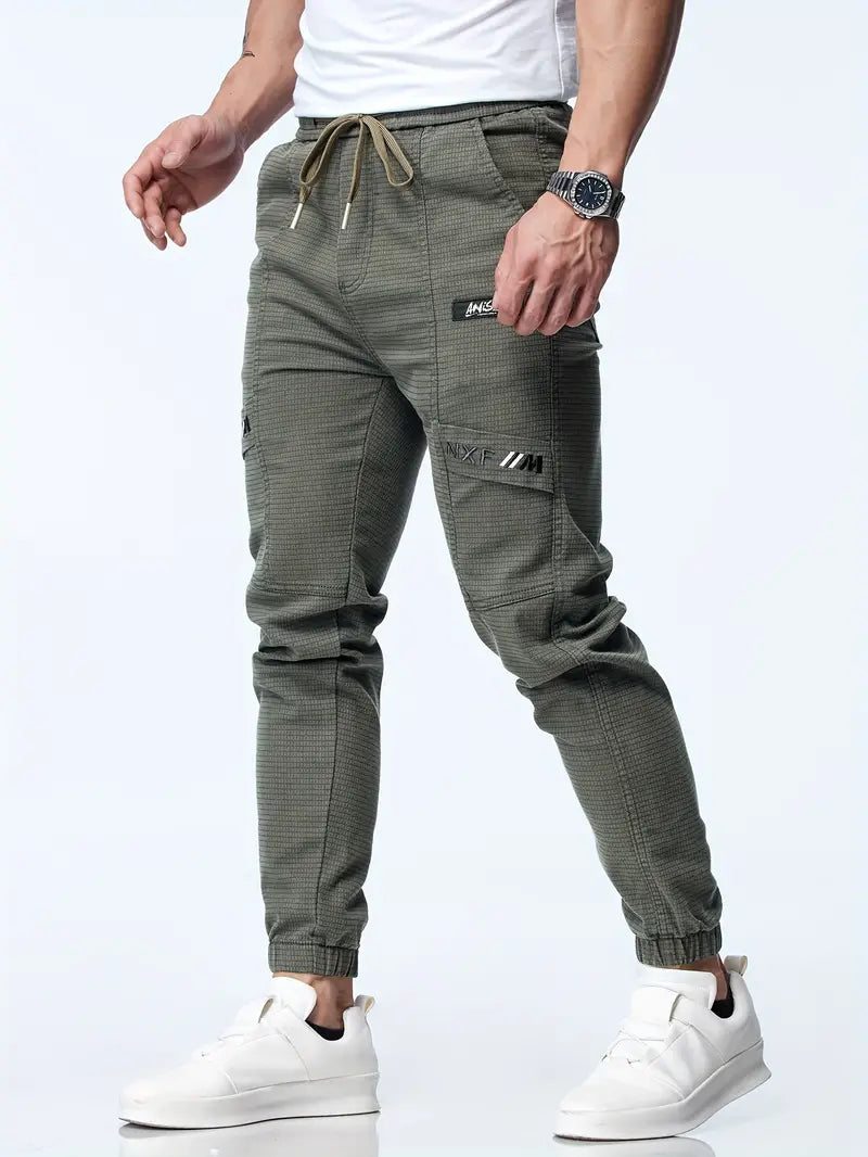 Nils | Men's Adjustable Waist Jogging Trousers with Pockets