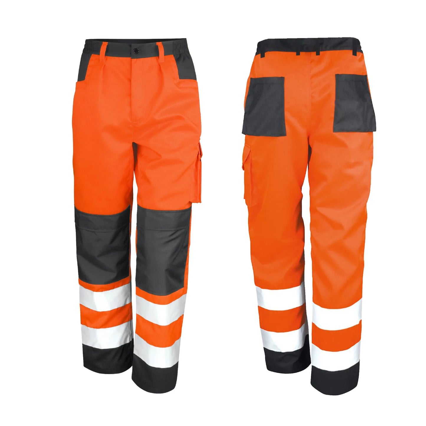 Michael | Men’s High Visibility Reflective Work Pants with Multi Pockets