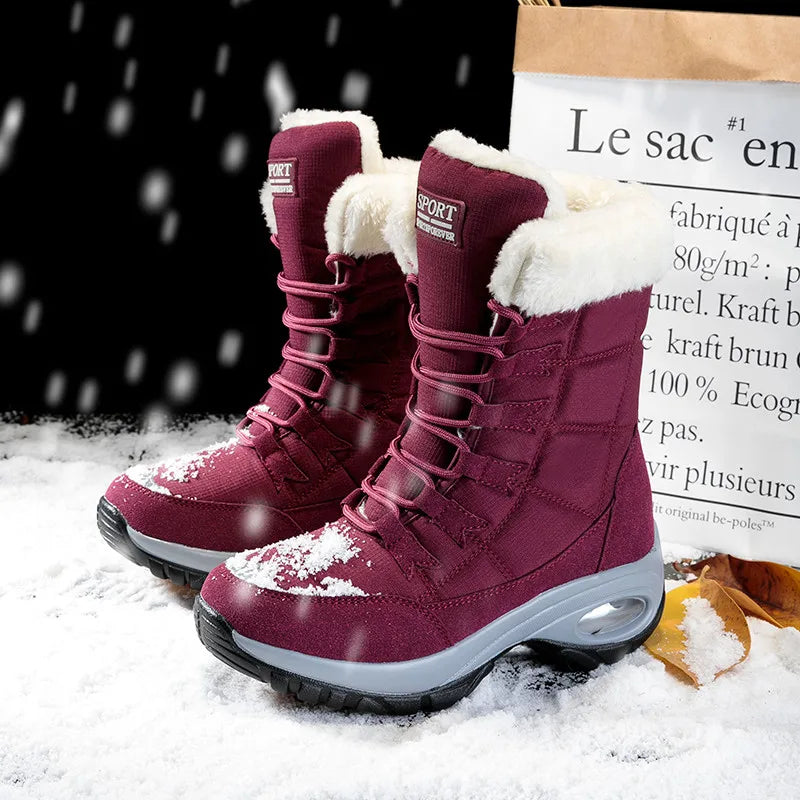 Melinette | Women's Waterproof Winter Boots with Plush Lining