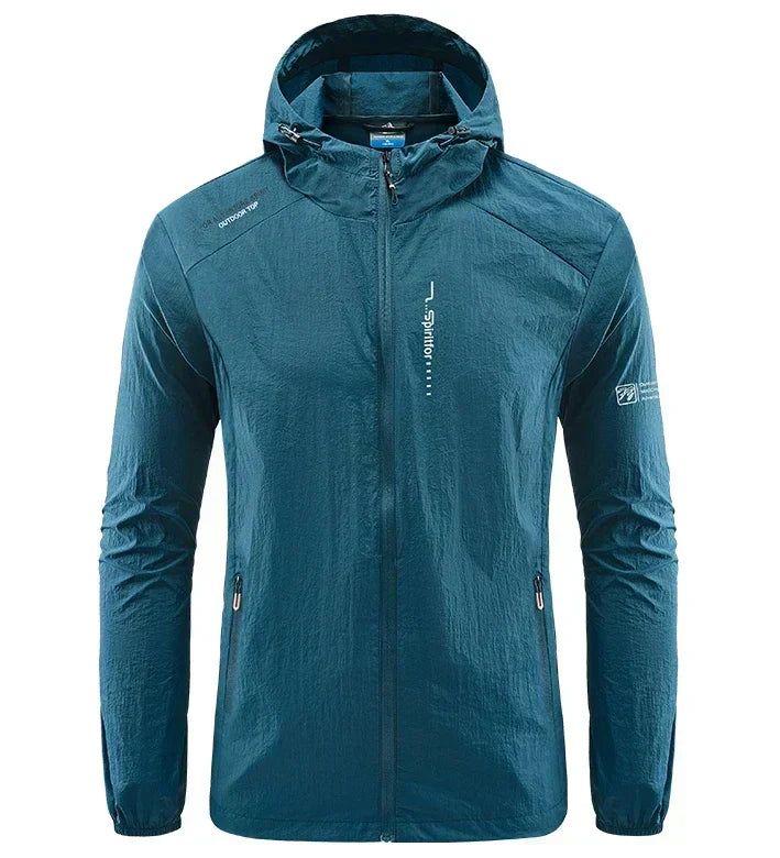 Malte | Men's Weatherproof Lightweight Zip Jacket with Pockets