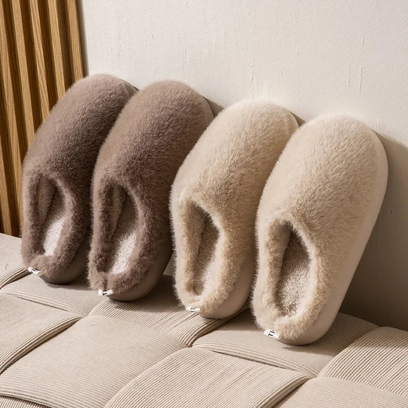Leah | Women’s Plush Closed-Toe Indoor Slippers with Soft Warm Lining