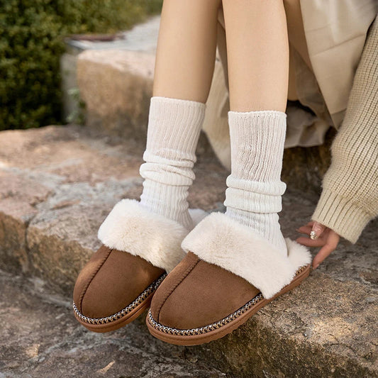 Laurel | Women’s Plush Winter Slippers with Soft Fur Lining & Warm Comfort