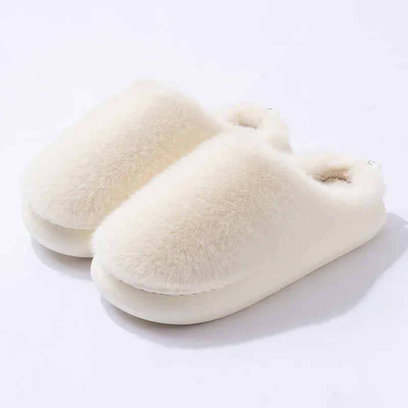 Leah | Women’s Plush Closed-Toe Indoor Slippers with Soft Warm Lining