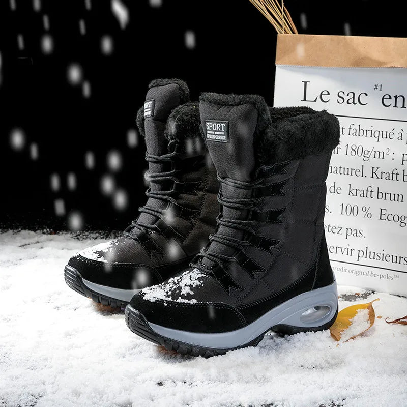 Melinette | Women's Waterproof Winter Boots with Plush Lining
