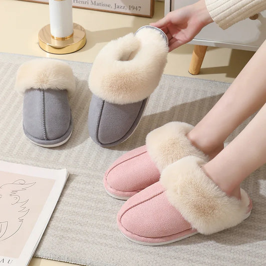 Lavender | Women’s Plush Indoor Slippers with Soft Lining & Cozy Comfort