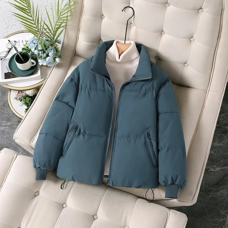 Leana | Women's Winter Jacket with Zip and Padded Lining