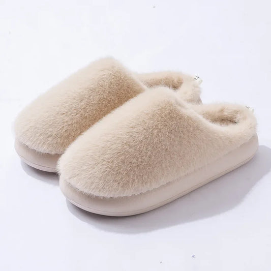 Leah | Women’s Plush Closed-Toe Indoor Slippers with Soft Warm Lining