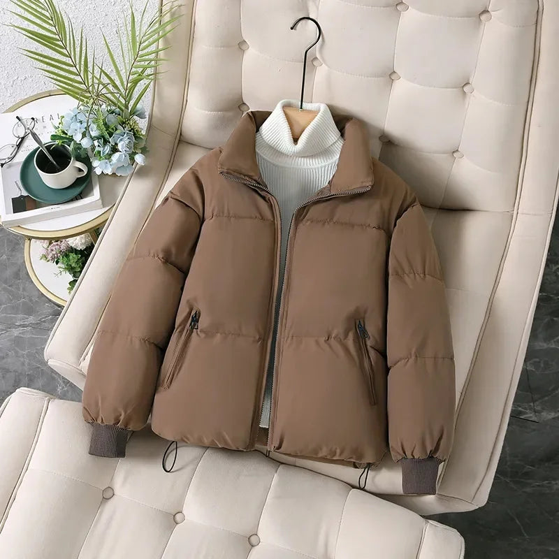 Leana | Women's Winter Jacket with Zip and Padded Lining