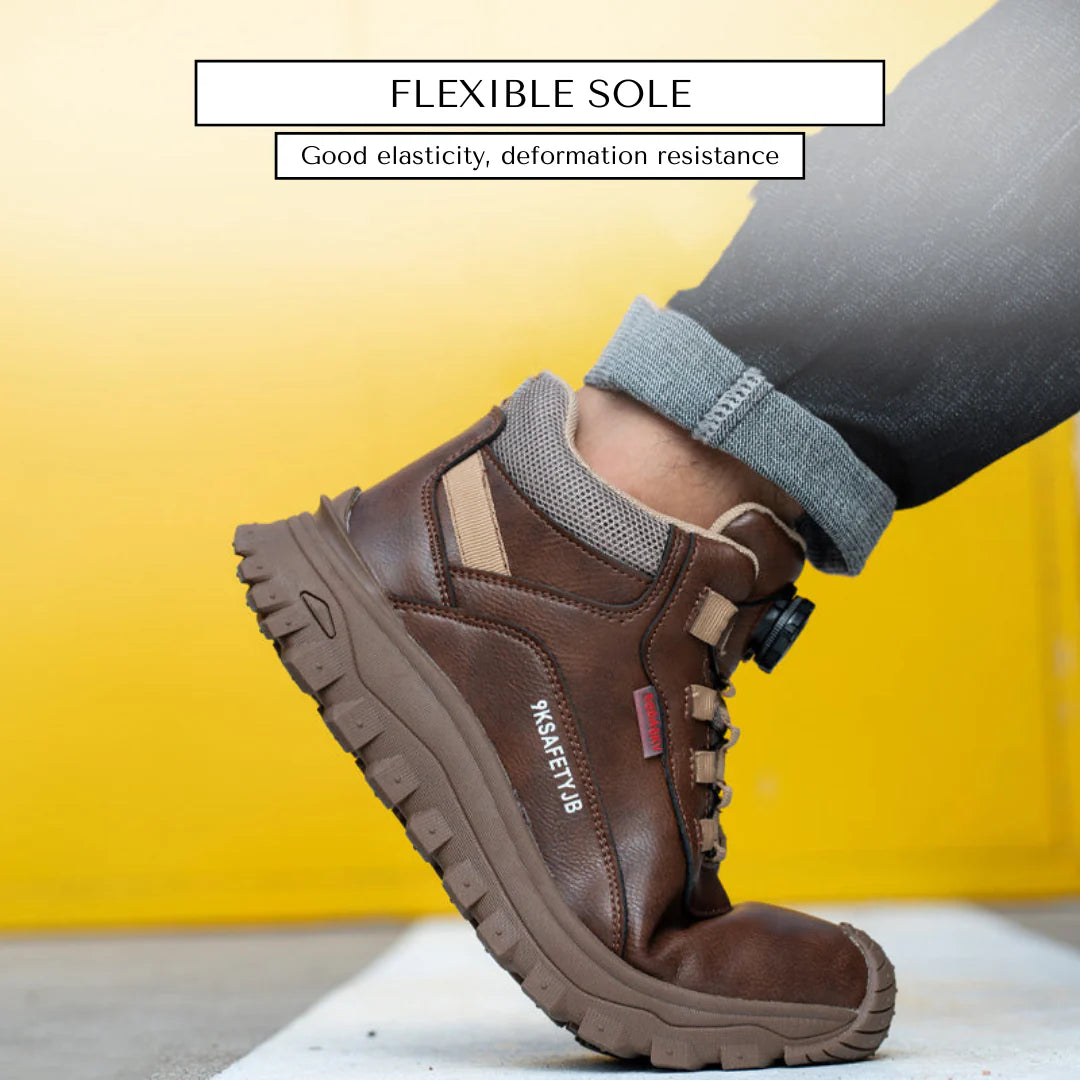Richmond | Premium Ultralight Safety Shoes – Shockproof, Puncture-Resistant & Waterproof with Ankle Protection
