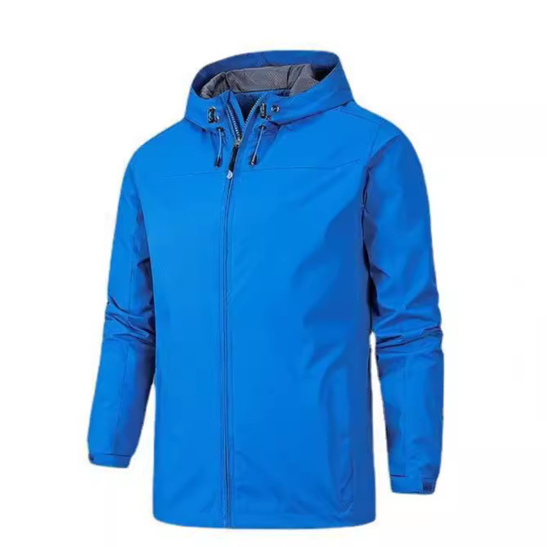 Leonard | Men’s Weatherproof Hooded Zip-Up Jacket with Drawstring